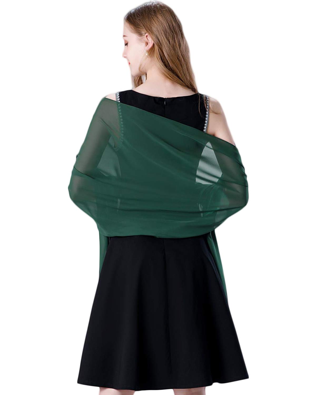 Soft Chiffon Scarve Shawls Wraps for Dresses Women Accessories