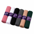 MIRTAZ Women's Chiffon Hijab Combo Pack of 6 | Soft Lightweight Plain Hijab Scarf | 180 x 70 cm