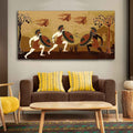 VIBECRAFTS Canvas Paintings for Living Room Drawing Room Ancient Greece Canvas Wall Painting Fitted With Wooden Frame For Home | Office | Living Room | Gift (PTVCH_2496)
