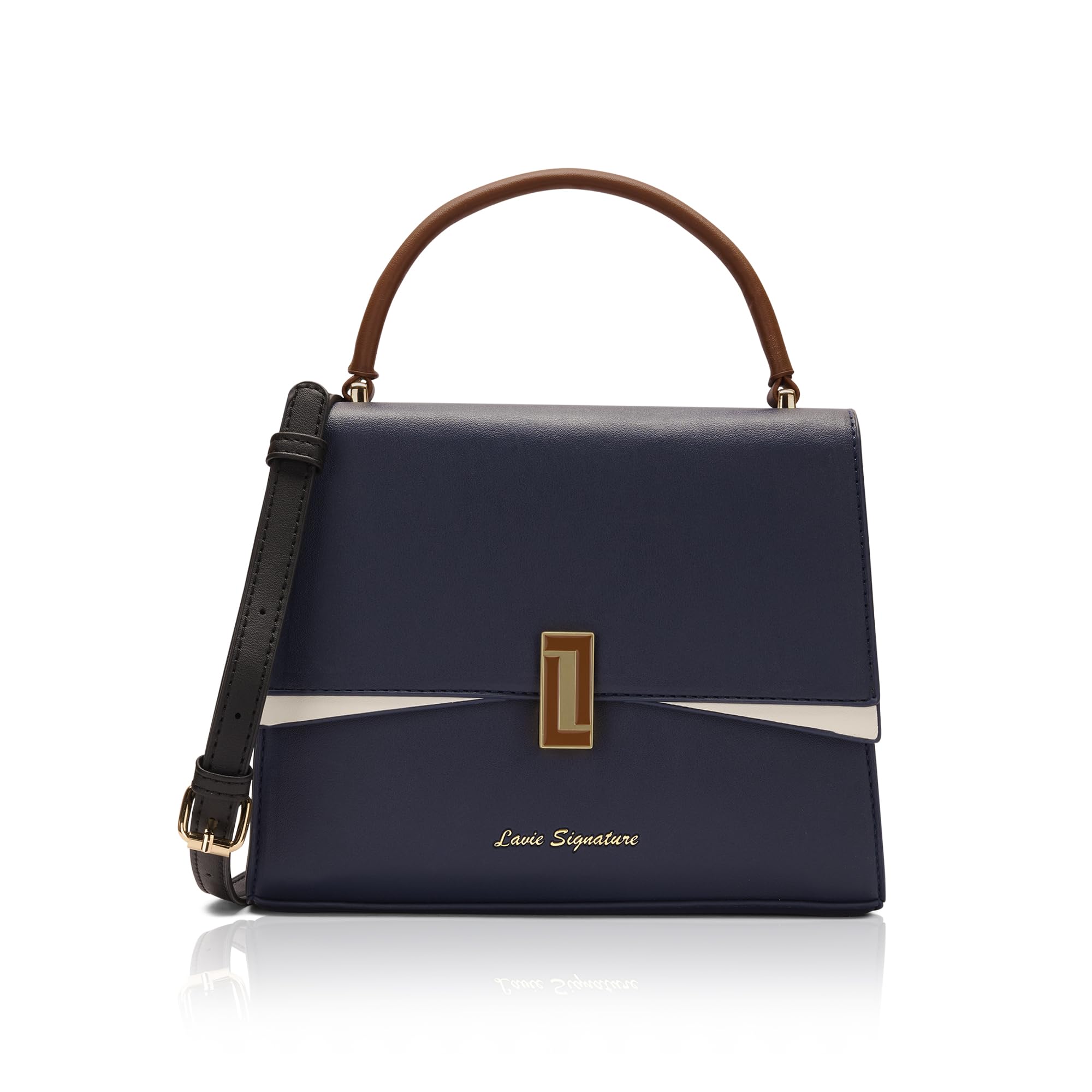 Lavie Signature Women's Avalon Laptop Tote Handbag | Fits Upto 15 Inch Laptop | Laptop Bag for Work | Ladies Purse | Stylish Shoulder Bag | Gift For Women