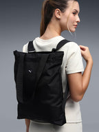 PUMA |Essentials Woven Tote Bag | Black | OSFA