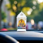 NIYA KRAFTS-DECORATE YOUR HOME Sanwariya Seth ji Temple Car Dashboard 10 Cm, Perfect for Car Dashboad