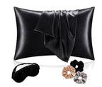 Travel Neck Pillow Set with Eye Mask, Navy Blue, Velvet, U-Shape, Memory Foam Fill, Button Closure, for Adults with Button Closure (Navy Blue)