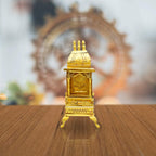 PujaNPujari Brass Beautiful Home Temple Pooja Mandir for Living Room for Pooja Decorations (Large)