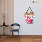 Artvibes Love Wall Hanging for Home Decor | Valentine Gift for Partner | Couple Gift | Gift Items For Girlfriend Boyfriend Husband Wife | Wall Poster | Aesthetic Wall Art | Wall Accent (WH_8305N)