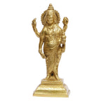 ARTVARKO Brass Lord Brass Lord Dhanvantari Idol,God of Ayurveda/Medicine Statue Height 8 Inches