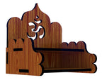 SSI Fully Handmade beautyfull Small Wooden Home and Office Temple/Pooja Mandir Pooja ghar