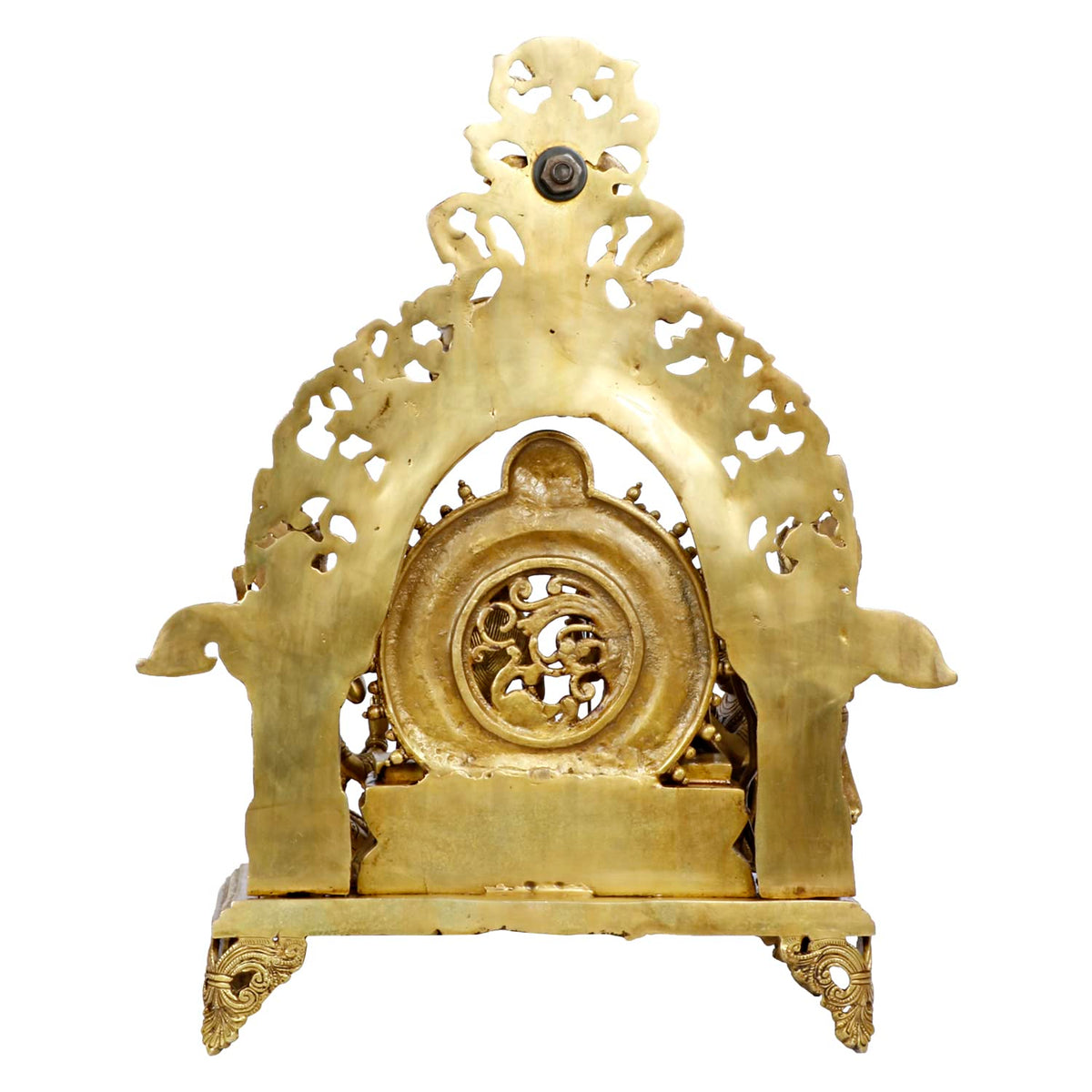 ARTVARKO Big Brass Ram Darbar Statue Shree Ram Ji Sita Laxman Hanuman Home D?cor Brass Metal Bhagwan Idol Murti for Mandir Temple Gift 22.5 Inch