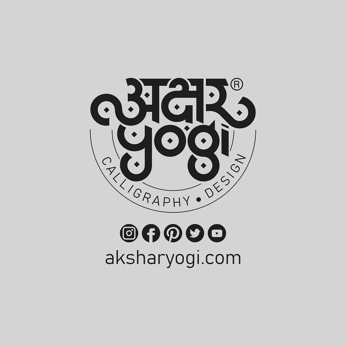 AKSHARYOGI Ganesh Mantra Calligraphy Canvas Tote Shoulder Bag | 100% Organic & Eco-Friendly Cotton Shopping/Grocery Bag | Sturdy Canvas Bag 15kgs Capacity | Reusable Tote Bag for Womens Girls in White