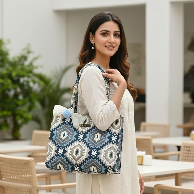 ENSAC Tote Bags For Womens Big Purses And Handbags Ladies Big Shoulder Bag Premium Large Capacity Tote Bag for Girls Elegant Casual Office & College Bag Spacious Handbag With Inner Pockets