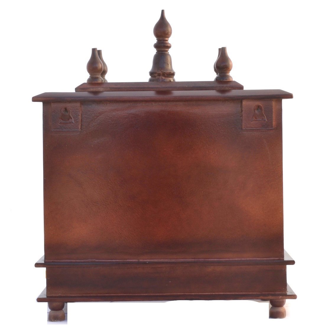 Jodhpur Handicrafts Wood Home Temple (20 x 12 x 24 inch, Brown)