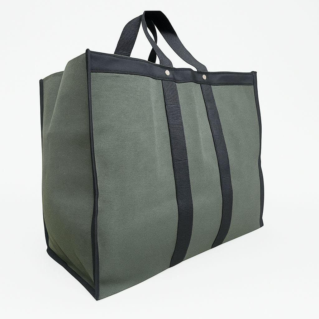 COTTON BLADES Canvas Fabric Grocery Shopping Bag | Heavy Duty Eco-Friendly Tote Bag with Strong Handles | Large Reusable Carry Bag for Daily Use, Travel, Picnic & Storage – Sturdy & Washable