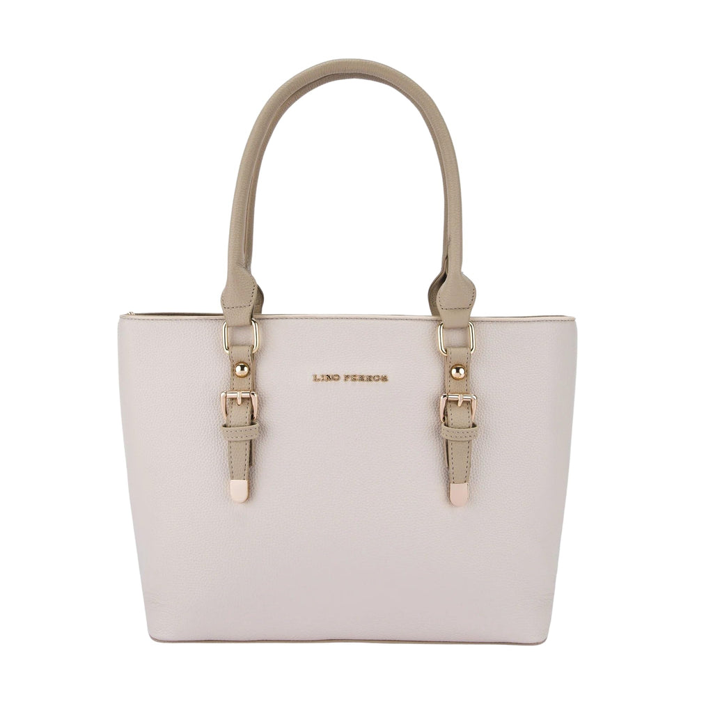 Lino Perros Avril Off-White Tote Bag