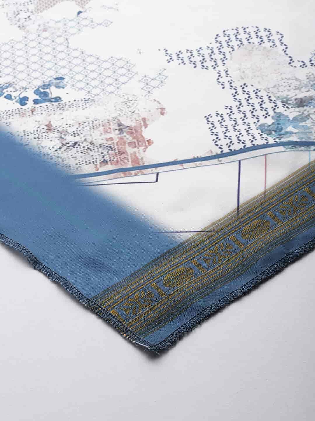 SILK LAND Women's Digital Printed Scarfs