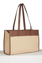Van Heusen_Womens__Tote Bag_(VWSS25SMU0237_BEIGE/BROWN_)