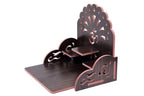 CRAFTSFY Home Decorative Wooden Temple/Pooja Mandir/Mandap/Wooden Mandir (Size : Medium) (Black)