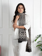 RAI SAHAB Fancy Scarf Lightweight & Comfortable for All Seasons(ST-66SQR10)