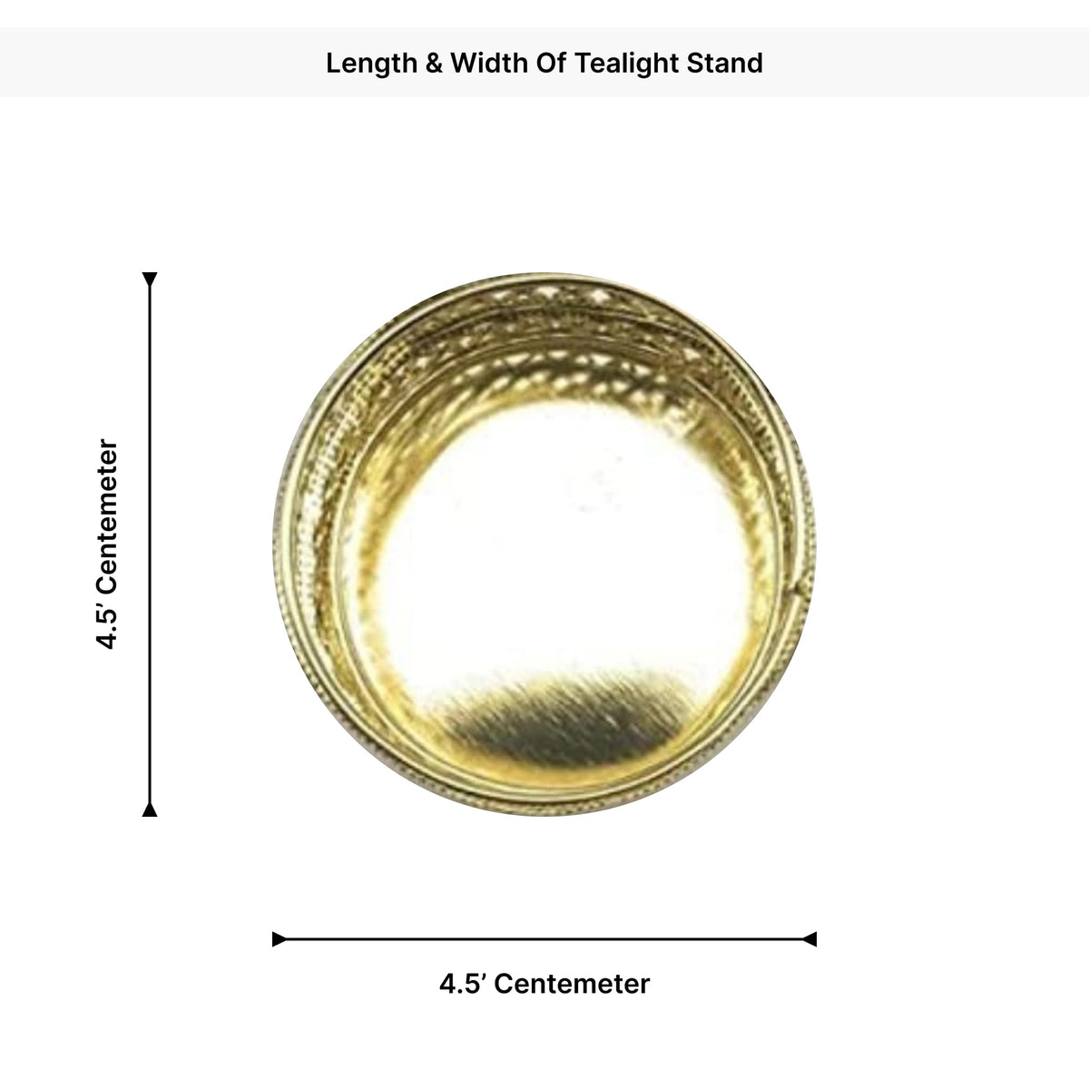 MILAPARK CRAFTS 36 Pcs Gold Tealight Candle Holder Stands – Round Diya Stand for Pooja Thali Decoration, Festivals, Weddings, Anniversary & Christmas Décor (36)