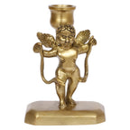 Artvarko Brass Flying Angel with Snakes Designer Tealight Candle Holder Idol Statue for Dining Table, Indoor Home Candle Holder Decorations