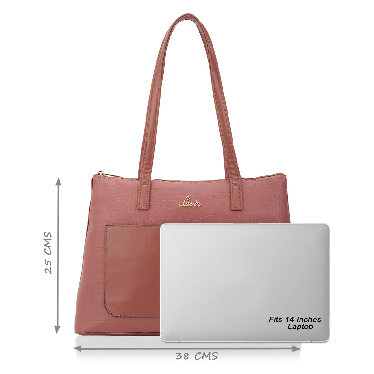 Lavie Women's Croc Module Tote Bag | Ladies Purse Handbag