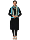Aurelia Dark red Yarn Dyed Shawl for Women (Size: Free Size)-24NOA80052-703618