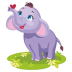 Artvibes Fridge Magnet Cute Jumbo Elephant Decorative Magnet for Refrigerator|Almirah|Washing Machine(RM_7016)