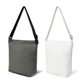 ADYAN Canvas Bag Pack of 2 Cotton 12 Oz Reusable Canvas Tote Bag for Shopping Grocery DIY Painting and Crafts (1 Milky White and 1 Olive Green)