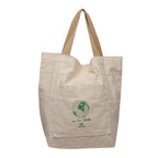 Vissage Premium Cotton Canvas Reusable Grocery Bag