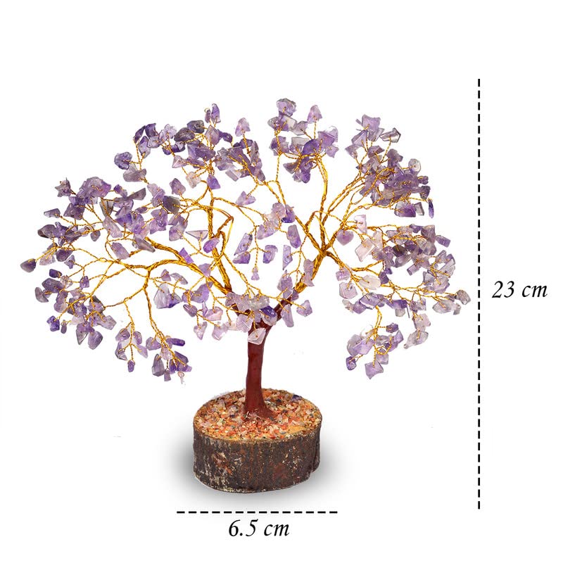 Reiki Crystal Products Amethyst Stone Tree 300 Beads Crystal Tree Stone Tree Showpiece