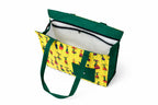 Vaishnavi Solapur Creations Warli Printed Cotton Tote Bag for Women | Ethnic Handmade Shoulder Handbag | Reusable Eco-Friendly Shopping & Daily Use Bag (Yellow)