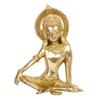 ARTVARKO Brass Murti of Lord Indra Dev Mahavastu Rain God, Inder Dev, Vastu Remedy FengShui, Religious Showpiece Home Décor 7 Inch