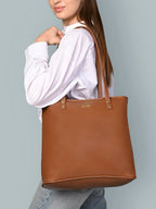 Lavie womens Western TAN Satchel, L (HJGE315042N4)