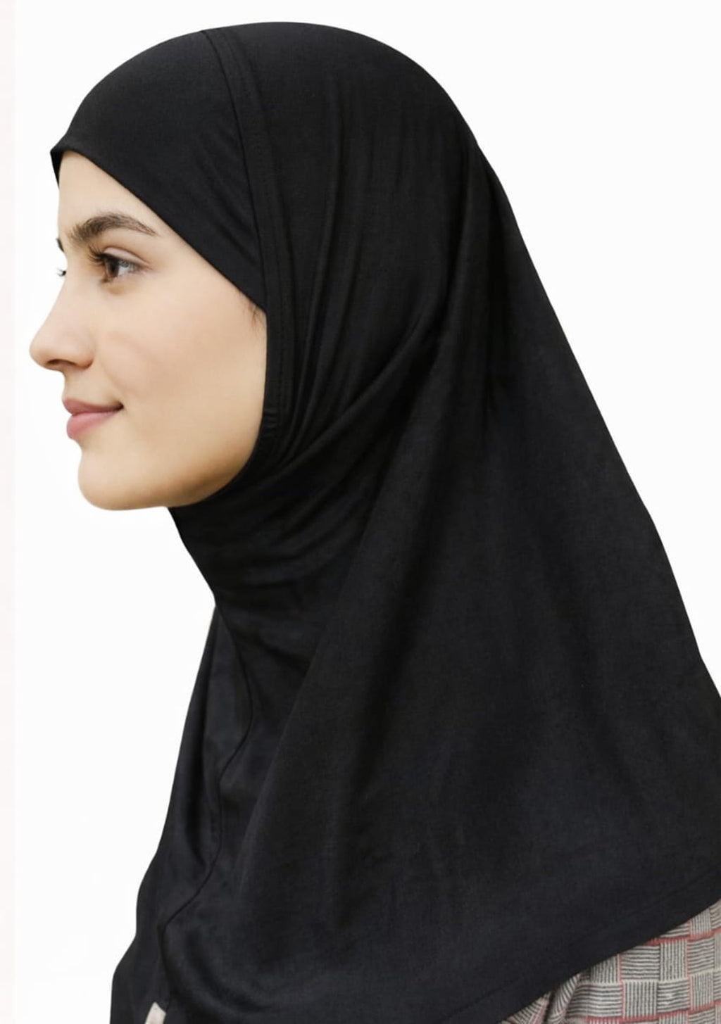 TCP TheClothesPeople MINI HIJAB JERSEY WOMEN'S COLLECTION: Embrace Modesty With Fashion And Confidence COL AQUA (BLACK) For Female