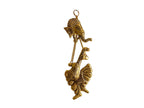 Prince Home Decor & Gifts Aluminum Wall Hanging Ganesha Set (Gold)