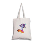 Gift a Joy Govinda Printed Cotton Canvas Tote Bag for Women | Reusable Shoulder Shopping Bag | Eco-Friendly Tote for Office, College, Travel & Everyday Use