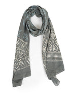 RAI SAHAB Printed Cotton Scarf for Women, Lightweight Soft Scarves Stoles for Summer & Winter(ST-90CAMEL10)