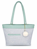 OPULLENT Large Capacity Tote Bag For Women (Green)