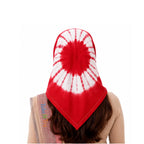 Take N Try Women’s Satin Head Scarf, Square Hair Wrap Cotton Bandana for Head, Neck & Hair, Daily Use, Travel & Ethnic Outfit, 30x30 Inch Fashion Printed Scarves for Female & Ladies Gift (Red)