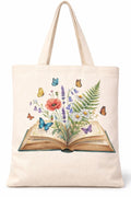 UNIQUE TOHFAA Women’s Cute Cotton Tote Bag | Reusable Eco-Friendly Carry Bag with Funny Feline Good Print for Shopping