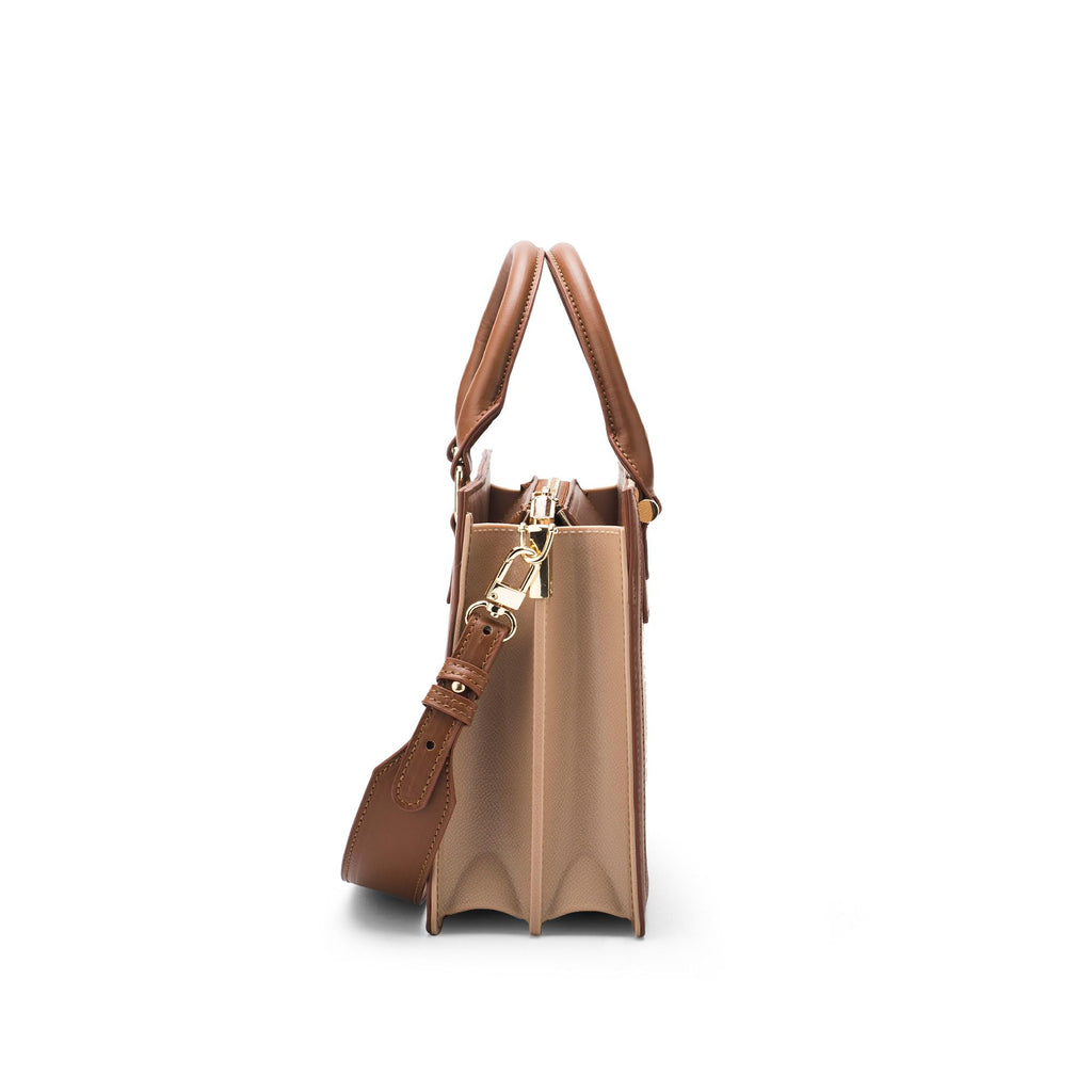 Lino Perros Beige Tote Bag