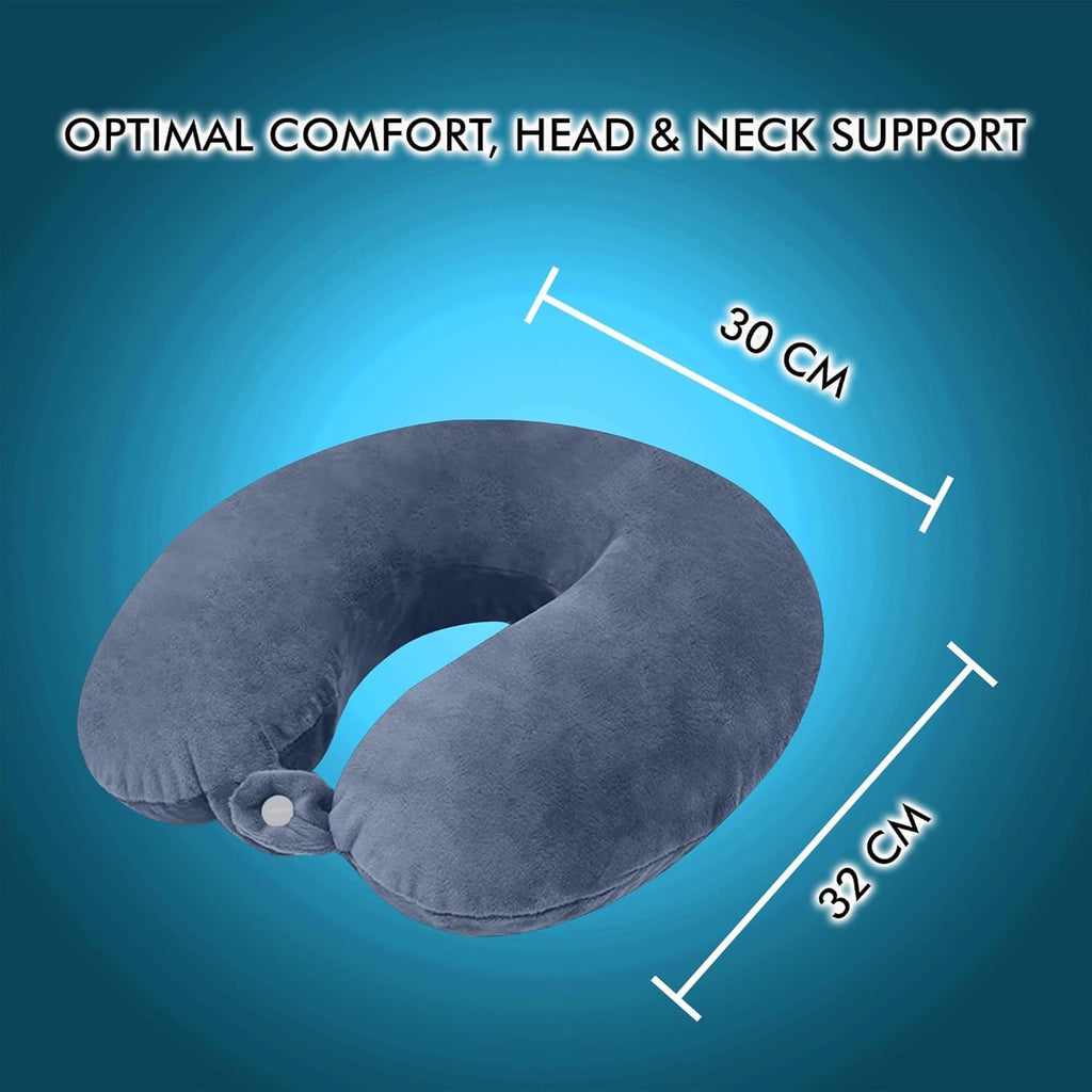 MY ARMOR Height Adjustable Microfiber Pillows Set of 2 for Sleeping - 16x24 Standard Pillow | 6 Months Warranty | 41 x 61 cm - Grey