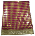 Lakshmi Maa Collection's Rumala Sahib Double Set Magenta with gota (4 PEC.)