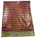 Lakshmi Maa Collection's Rumala Sahib Double Set Magenta with gota (4 PEC.)