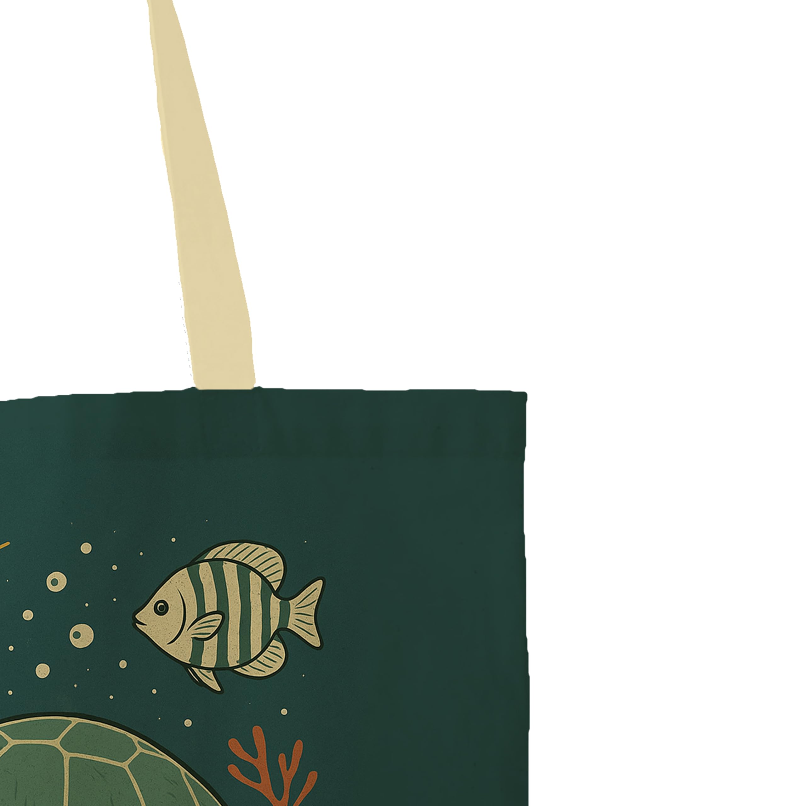The Purple Tree Ocean Spirit Canvas Tote Bag - 1 Pc, Women Canvas Tote,Ecofriendly Bag, Stylish Bags For Women, Gifts for ocean Lovers