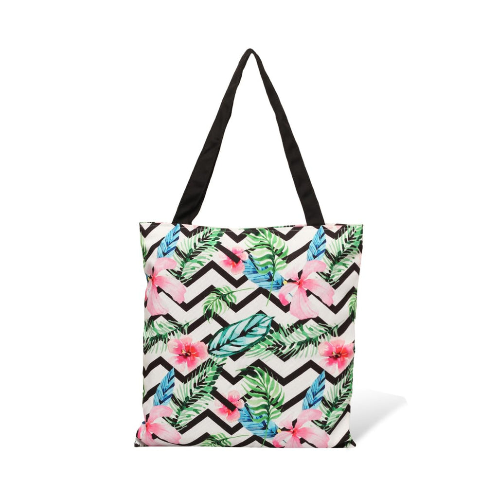 Purple Tree Canvas Tote - 1 Pc, Women's Printed Canvas Tote Bag, Stylish Bags