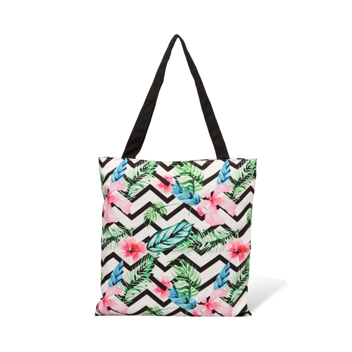 Purple Tree Canvas Tote - 1 Pc, Women's Printed Canvas Tote Bag, Stylish Bags