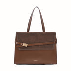 Lino Perros Monroe Daisy Brown Tote Bag