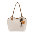 Lino Perros Avril Echo Off-White Tote Bag