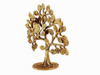 The Spiritual Living Kalpavriksha Tree Brass | Tree of Life - Home Decor - Gift for Good Luck | Vastu and Fengshui (?????? ????) | Karpaga Vriksham | Ideal for Gifting | 6 Inch | Antique | Gold |