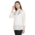 Momin Libas Button Placket With Frill And Belt Abaya & Burkha-X-Large